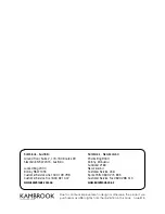 Preview for 1 page of Kambrook KWM200 Series Instruction Booklet