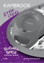 Kambrook LITTLE CHEFS KDM1 Instruction Booklet preview