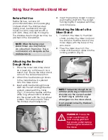 Preview for 8 page of Kambrook PowerMix KMX200 Instruction Booklet