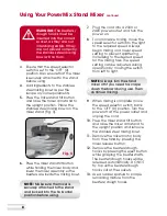 Preview for 9 page of Kambrook PowerMix KMX200 Instruction Booklet