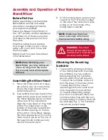 Preview for 8 page of Kambrook PowerMix KSM400 Series Instruction Booklet