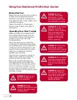 Preview for 9 page of Kambrook PROFILE KSC450 Instruction Booklet