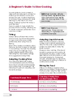 Предварительный просмотр 11 страницы Kambrook PROFILE KSC450 Instruction Booklet