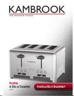 Предварительный просмотр 1 страницы Kambrook Profile
KT450 Instruction Booklet