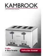 Предварительный просмотр 2 страницы Kambrook ProfileKT450 Instruction Booklet