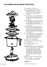 Preview for 6 page of Kambrook Pulp Select KCP110 Instruction Booklet