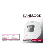 Preview for 1 page of Kambrook Size Select KBM300 Instruction Booklet