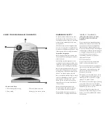 Preview for 2 page of Kambrook SNUGASABUG  FAN HEATER KFH20 User Manual