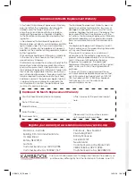 Preview for 12 page of Kambrook Snugasabug KEB412 Instruction Booklet
