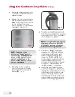 Preview for 15 page of Kambrook Soup Simple KBL600 Instruction Booklet