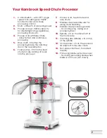 Предварительный просмотр 8 страницы Kambrook Speed Chute KFP200 Instruction Booklet