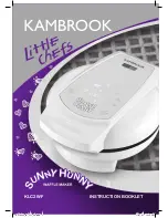Предварительный просмотр 1 страницы Kambrook Sunny Hunny KLC2WF Instruction Booklet