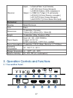 Предварительный просмотр 5 страницы KAMEHA KA132PRO User Manual