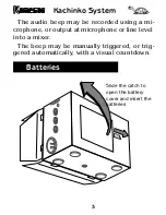 Preview for 3 page of Kamesan KS-1018 Operating Manual