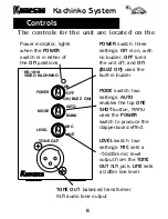 Preview for 6 page of Kamesan KS-1018 Operating Manual