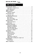 Preview for 4 page of Kamesan KS-T2000 Operating Manual