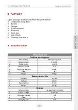 Preview for 67 page of Kamikaze KV 100 User Manual