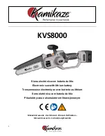 Preview for 1 page of Kamikaze KVS8000 User Manual