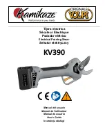 Kamikaze ORIGINALE VOLPI KV390 User Manual предпросмотр