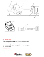 Preview for 76 page of Kamikaze ORIGINALE VOLPI KV390 User Manual