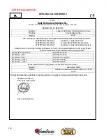 Preview for 112 page of Kamikaze ORIGINALE VOLPI KV390 User Manual