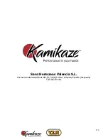 Preview for 113 page of Kamikaze ORIGINALE VOLPI KV390 User Manual