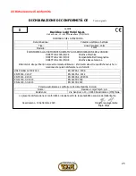 Предварительный просмотр 25 страницы Kamikaze ORIGINALE VOLPI PV295 User Manual