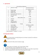 Предварительный просмотр 35 страницы Kamikaze ORIGINALE VOLPI PV295 User Manual