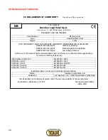 Предварительный просмотр 48 страницы Kamikaze ORIGINALE VOLPI PV295 User Manual