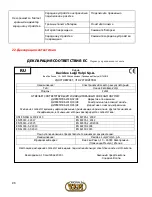 Предварительный просмотр 96 страницы Kamikaze ORIGINALE VOLPI PV295 User Manual