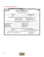 Предварительный просмотр 120 страницы Kamikaze ORIGINALE VOLPI PV295 User Manual