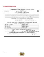 Предварительный просмотр 144 страницы Kamikaze ORIGINALE VOLPI PV295 User Manual