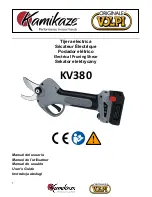 Предварительный просмотр 1 страницы Kamikaze VOLPI KV380 User Manual