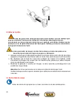 Предварительный просмотр 36 страницы Kamikaze VOLPI KV380 User Manual