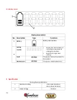 Предварительный просмотр 79 страницы Kamikaze VOLPI KV380 User Manual