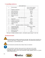 Предварительный просмотр 104 страницы Kamikaze VOLPI KV380 User Manual