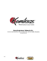 Предварительный просмотр 118 страницы Kamikaze VOLPI KV380 User Manual