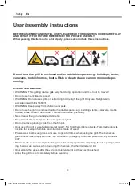 Preview for 10 page of Kamino 132517 User And Assembly Instructions