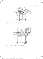 Предварительный просмотр 23 страницы Kamino BBQ 131971 User And Assembly Instructions