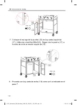 Предварительный просмотр 120 страницы Kamino BBQ 131971 User And Assembly Instructions