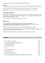 Preview for 2 page of KAMMAK PROF-03 User Manual