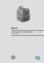 Preview for 1 page of KAMMAK YAK-01 User Manual