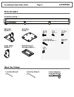 Предварительный просмотр 2 страницы Kammok Crosswing User Manual