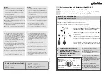 KaMo HVE-FD Instruction Manual preview