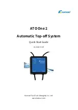 Предварительный просмотр 1 страницы Kamoer ATO One 2 Quick Start Manual