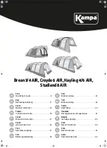 Kampa Brean 3 AIR Operating Manual preview