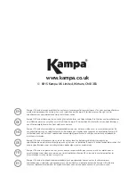 Предварительный просмотр 28 страницы Kampa Breeze PU0161 User Manual