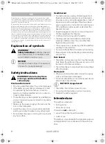 Preview for 8 page of Kampa Cascade Operating Manual