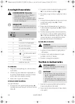 Preview for 66 page of Kampa Cuboid PTC Operating Manual