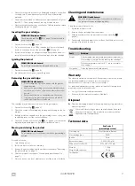 Preview for 7 page of Kampa EVO 2 Series Operating Manual